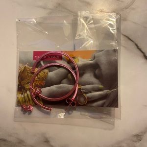 Pink Shelia Fajl Hoops